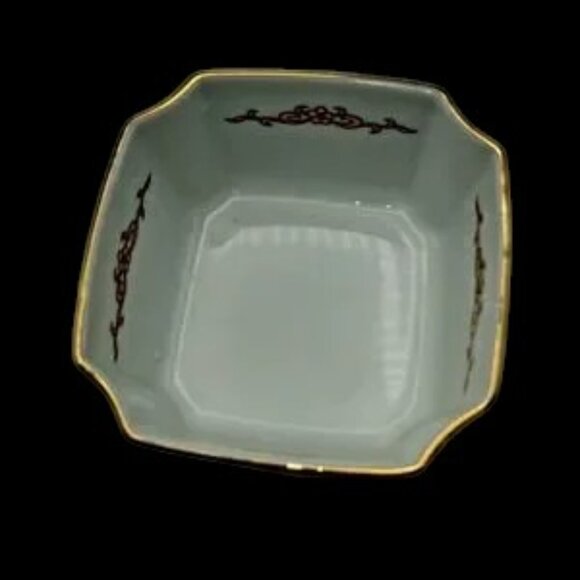 Vintage Gold Imari Porcelain Rice Serving Bowl Made in Japan Floral - Picture 5 of 9